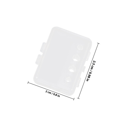 20Pièces Couvercles À Dents Transparente En Pour Maison 1