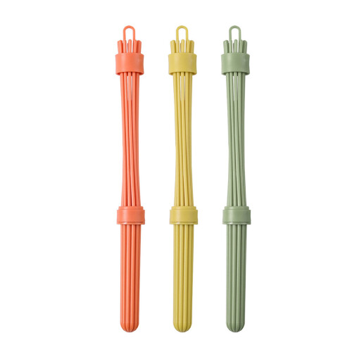 3 Pack ABS Baking Whisk Manual Eggs Beater Mixing Tool-Green 1