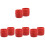 8Pcs Spring Steel Copper PVC Pipe Deburring Tool Red 2
