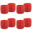 8Pcs Spring Steel Copper PVC Pipe Deburring Tool Red 4