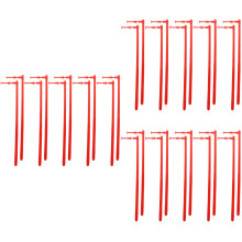 30Pcs Red PVC Pinwheel Rods Sturdy Plastic Windmill Replacement Parts