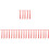 50Pcs Durable Red Plastic Windmill Poles for DIY Garden Decorations 4