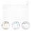 200Pièces Sac De Rangement Zippé Transparent Cpe Compact Et 8