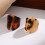 Trendy verstelbare open bandring met abstracte luipaardprint-2 7
