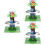 6Sets Rustic Football Cake Stand Multi-Layer Cupcake and Snack Display 5