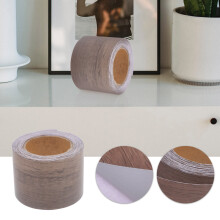 1Rouleau Adhésif Décoratif PVC Marron Bois Grain Pour