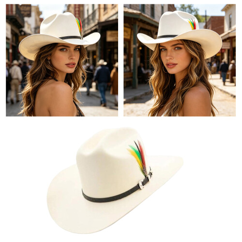 Lightweight Gentleman Hat Wool Fedoras Breathable Design Special 1