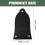 4 Count Guitar Tuning Lever Cover Light Bulb Ceiling Decal Black 8