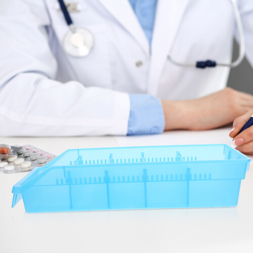 1Organiseur Plastique Pour Médicaments Flacons D'infusion 2