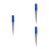 3Pcs Silver Stainless Steel Boat Rope Threading Tool with Blue Handle 4