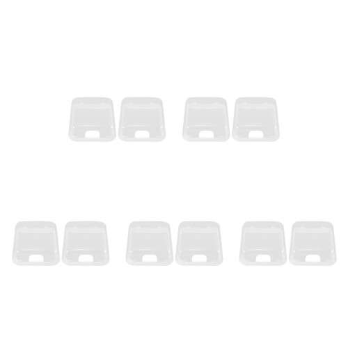 10Pcs Transparent Self-Adhesive Waterproof Outlet Socket Protectors 1