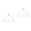 2Pcs Sturdy Transparent Cake Dome Cover Shockproof Food Display Lid 7