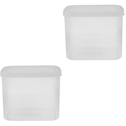 2Pcs Transparent Bread Keeper Bread Storage Container 1