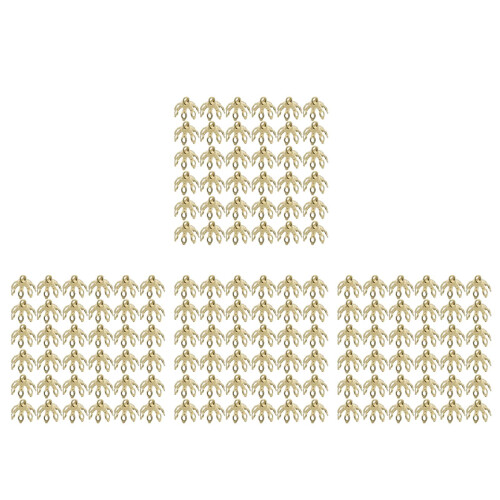 800Pièces Caps De Perles En Cuivre Pour DIY Elegant 1