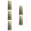 20Pcs Lightweight Aluminum Relay Assorted Colors for Race Use 3