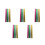 20Pcs Lightweight Aluminum Relay Assorted Colors for Race Use 7