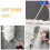 50Pcs Spray Replacement Tubes Plastic Nozzle DIY 5