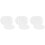 18Pcs Durable White Plant Drip Trays Round Plastic Saucers for Pots 3