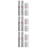 24Pcs Lightweight Sewing Sliding Gauges Multi-Color Measuring Tools 5