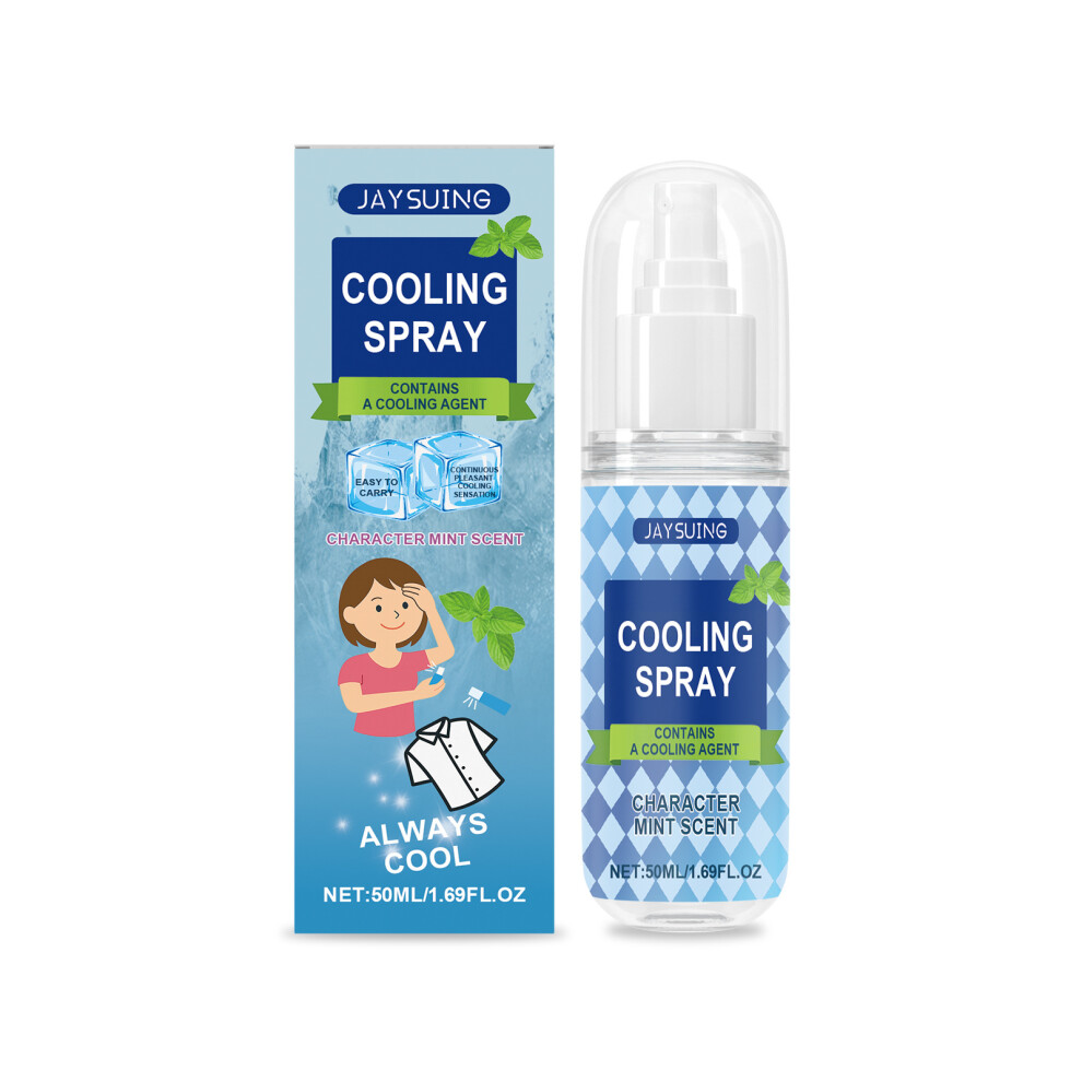 JAYSUING Summer Cooling Spray Summer Portable Outdoor Body Spray is refreshing, comfortable and non-sticky