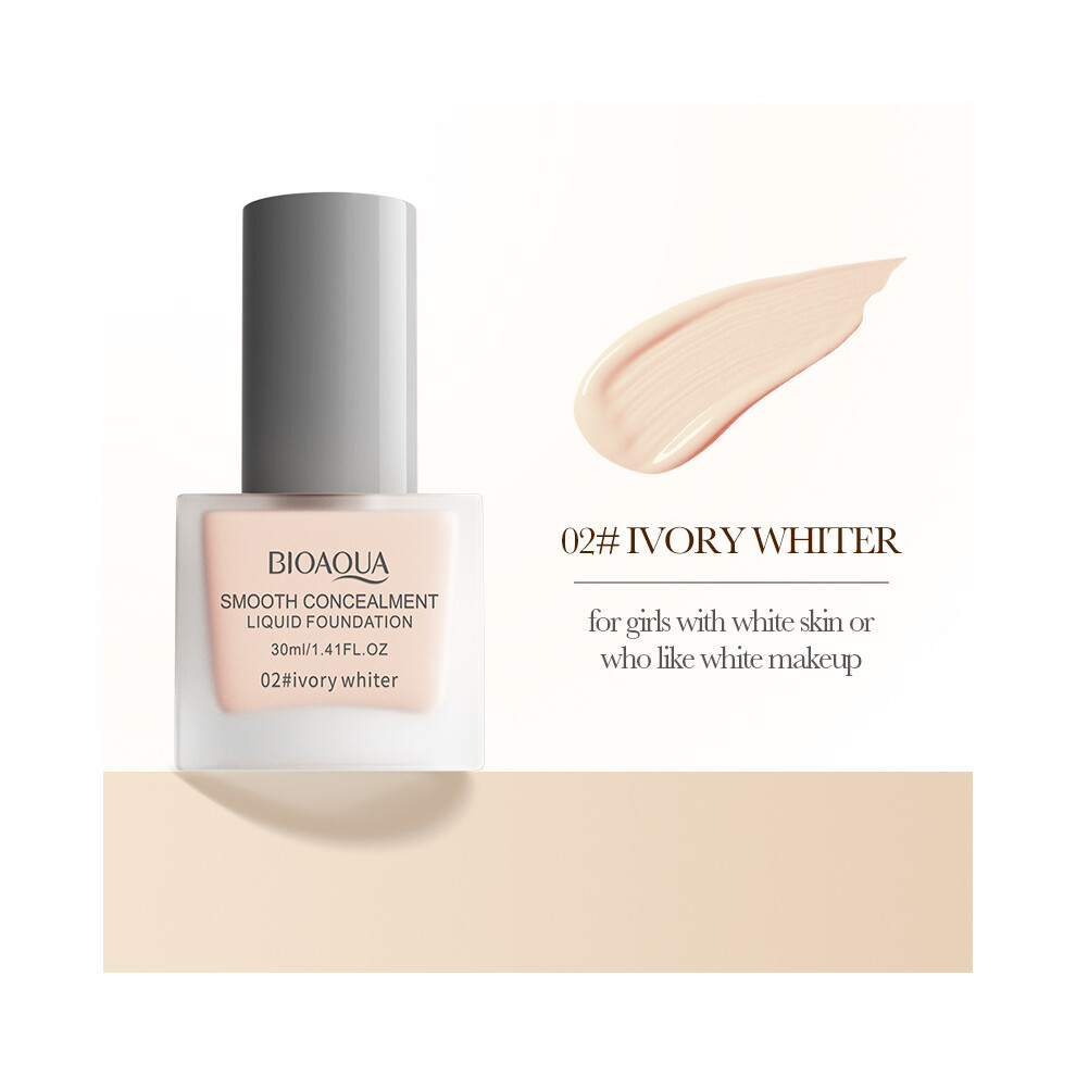 Makeup BIOAOUA Concealer Liquid Foundation is light, breathable and not easy to remove makeup