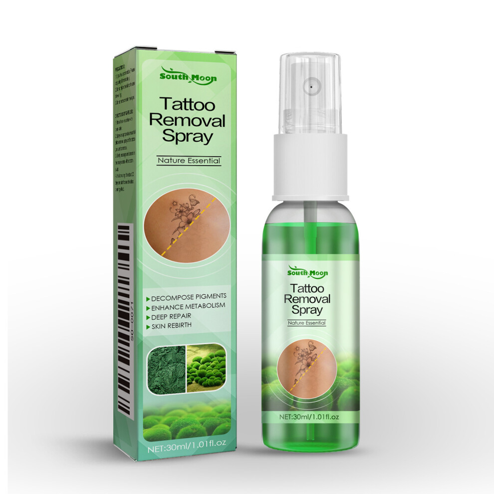 Green South Moon Algae Tattoo Cleansing And Lightening Tattoo Gentle And Non-Irritating Body Cleansing Care