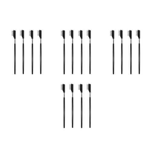 16Pièces Séparateur Cils En Acier Noir Outil 1