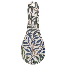 Spoon Rest Melamine Utensil Holder Plate Trivet Willow Bough Nature Leaf Foliage