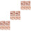 15Pcs Dollhouse Wall Paper Self-Adhesive Mini Floorboards 4