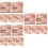 15Pcs Dollhouse Wall Paper Self-Adhesive Mini Floorboards 6