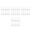 40Pcs Rice Spatula Nonstick for Food Counter Serving 3