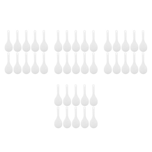 40Pcs Rice Spatula Nonstick for Food Counter Serving 2