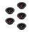 5Pcs Heavy-Duty Speaker Binding Post Terminal Cup Kit Black 5