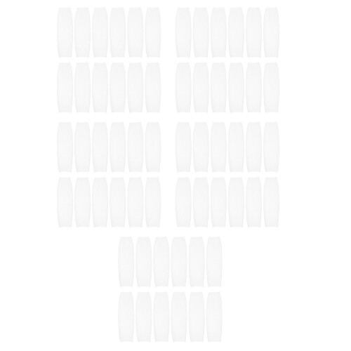 500Pcs White Pe Protective Sleeves for Travel and Storage 2