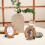 8Pcs Small Multi Color Vintage Photo Frames Resin Mini Display Frames 9