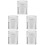 5St Ps Mini Cosmetic Pot, Handige Push Down Lotion Container 5