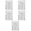 5St Ps Mini Cosmetic Pot, Handige Push Down Lotion Container 6
