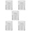 5St Ps Mini Cosmetic Pot, Handige Push Down Lotion Container 7