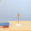 24Pcs Clear Adjustable Doll Stands Plastic Doll Holder Display Rack 3