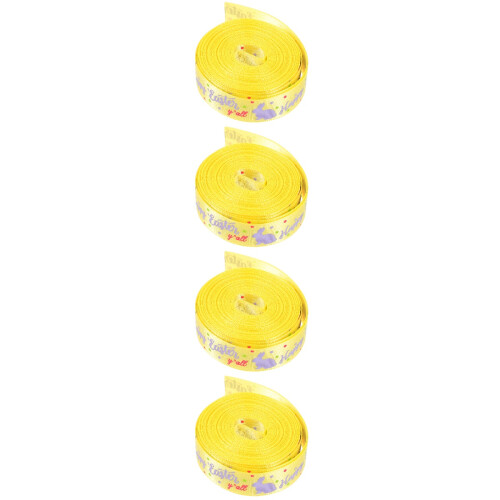4Rouleaux De Pâques En Polyester Pour Créations Décor 1