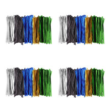 16000St Bread Ties Metalen Coated Herbruikbare Bag Sealers Mix Kleuren