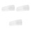 30Pcs Elegant Transparent Plastic Wax Melts Clamshell Star Mold Boxes 3