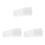 30Pcs Elegant Transparent Plastic Wax Melts Clamshell Star Mold Boxes 7