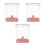 3Pièces Multifonction Rose Pour Fruits Cuisine 3