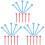 30Pcs Safe Plastic Bird Perches Holders for Cage Accessories and Toys 2