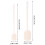 8Pcs White Mini Spoons Plastic Teaspoon Scoop for Coffee Tea 8