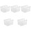 5Pcs Acrylic Tea Bag Storage Box Sugar Packet Organizer 2