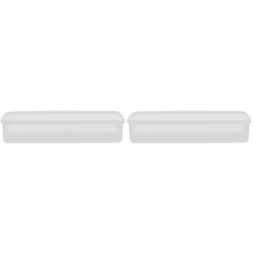2St Keuken Broodcontainer Transparant Voor Brood En Snacks 1