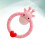 5Baby Teeth Stick Pink Silicone Teether Durable Safe Toy 4