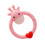 5Baby Teeth Stick Pink Silicone Teether Durable Safe Toy 6
